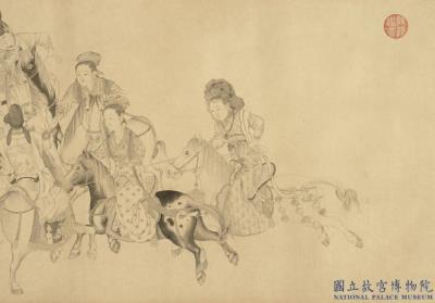 图片[2]-Tang Emperor Minghuang Playing Polo-China Archive